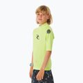 Футболка для плавання дитяча Rip Curl Brand Wave UPF Rash Vest lime 4