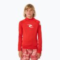 Лонгслів для плавання дитячий Rip Curl Lycra Brand Wave UPF red 2