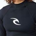 Чоловічий лонгслів для плавання Rip Curl Waves Upf Perf L/S з довгим рукавом чорний 6