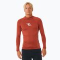 Чоловічий лонгслів для плавання Rip Curl Waves Upf Perf L/S червоний