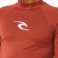 Чоловічий лонгслів для плавання Rip Curl Waves Upf Perf L/S червоний 6