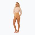 Купальник суцільний жіночий Rip Curl Premium Surf LS Surf light brown 8