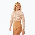 Купальник суцільний жіночий Rip Curl Premium Surf LS Surf light brown 10