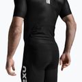 Комбінезон для тріатлону чоловічий 2XU Aero Hex Sleeved black/white 4