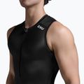 Топ велосипедний чоловічий 2XU Core Tri Tank black/white 4