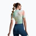 Комбінезон для тріатлону жіночий 2XU Aero Hex Sleeved jelly mint/majol 4