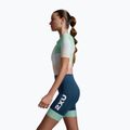 Комбінезон для тріатлону жіночий 2XU Aero Hex Sleeved jelly mint/majol 5