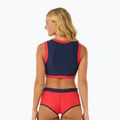 Верхня частина купальника Rip Curl Coco Short Sleeve Vest red/dark blue 3