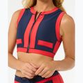 Верхня частина купальника Rip Curl Coco Short Sleeve Vest red/dark blue 5