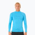 Лонгслів для плавання чоловічий Rip Curl Dawn Patrol UPF Performance blue paint