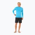 Лонгслів для плавання чоловічий Rip Curl Dawn Patrol UPF Performance blue paint 2
