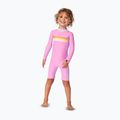Купальник суцільний дитячий Rip Curl Rainbow Tide Springsuit bright pink 2