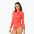 Жіноча футболка з довгим рукавом для плавання Rip Curl Classic Surf UPF Rashguard red 4