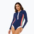 Купальник суцільний жіночий  Rip Curl Surf Stripe UPF Surf Suit dark navy 4