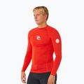 Чоловіча футболка з довгим рукавом для плавання Rip Curl Waves Upf Perf lava red 4