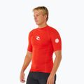 Футболка для плавання чоловіча Rip Curl Waves Upf Perf lava red 4