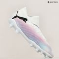 Дитячі футбольні бутси PUMA Future 7 Pro FG/AG Jr білі / чорні / отруйно-рожеві 15