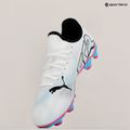 Дитячі футбольні бутси PUMA Future 7 Play FG/AG пума біла/пума чорна/отруйно-рожева 10