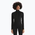 Жіноча термоактивна кофта icebreaker 200 Oasis Half Zip black