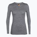 Жіноча термоактивна кофта icebreaker 200 Oasis Crewe gritstone heather 5