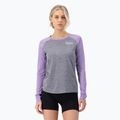 Жіноча термоактивна кофта Mons Royale Icon Raglan grey heather/ lupin