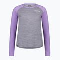 Жіноча термоактивна кофта Mons Royale Icon Raglan grey heather/ lupin 4