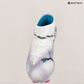 Футбольні бутси PUMA Future 7 Pro+ FG/AG пума білі / пума чорні / отруйно-рожеві 16
