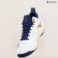 Кросівки баскетбольні Mizuno Wave Dimension Mid white/blue ribbon/mp gold 15