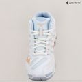 Кросівки волейбольні жіночі Mizuno Wave Voltage Mid white/peach parfait/halogen blue 9