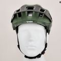 Шолом велосипедний UVEX React MIPS moss green/black matt 12