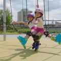 Ковзани ролики дитячі ATTABO 2в1 Kylo рожеві 26