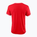 Футболка тенісна чоловіча Wilson Team II High V-Neck червона WRA794103 2
