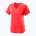 Футболка тенісна жіноча Wilson Team II V-Neck помаранчева WRA795309