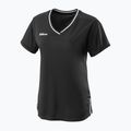 Футболка тенісна жіноча Wilson Team II V-Neck чорна WRA795301