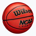 М'яч баскетбольний Wilson NCAA Legend orange/black розмір 6 2