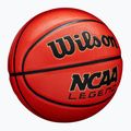 М'яч баскетбольний Wilson NCAA Legend orange/black розмір 5 2