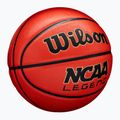 М'яч баскетбольний Wilson NCAA Legend orange/black розмір 7 2