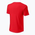 Футболка для тенісу чоловіча Wilson Script Eco Cotton Tee wilson red 2