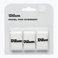 Обгортки для ракеток падель Wilson Padel Pro Overgrip 3 шт. white 2