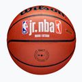 М'яч баскетбольний дитячий Wilson NBA JR Fam Logo Indoor Outdoor brown розмір 5 5