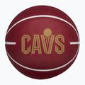 М'яч баскетбольний Wilson NBA Team Dribbler Cleveland Cavaliers brown розмір 7 2