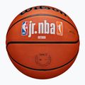 М'яч баскетбольний Wilson NBA JR Fam Logo Authentic Outdoor brown розмір 7 5