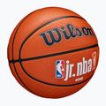 М'яч баскетбольний дитячий Wilson NBA JR Fam Logo Authentic Outdoor brown розмір 5 2