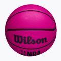 М'яч баскетбольний дитячий Wilson DRV Mini pink розмір 3 4