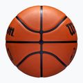 М'яч баскетбольний дитячий Wilson NBA JR Drv Fam Logo brown розмір 5 6