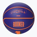 М'яч баскетбольний дитячий Wilson NBA Player Icon Mini Booker navy розмір 3 4