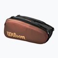 Сумка тенісна Wilson Super Tour Pro Staff V14 9Pk коричнева WR8024501001