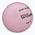 М'яч волейбольний пляжний Wilson AVP Soft Play pink розмір 5 2