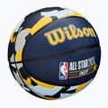 М'яч баскетбольний дитячий Wilson 2024 NBA All Star Mini + коробка brown розмір 3 2