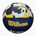 М'яч баскетбольний дитячий Wilson 2024 NBA All Star Mini + коробка brown розмір 3 4